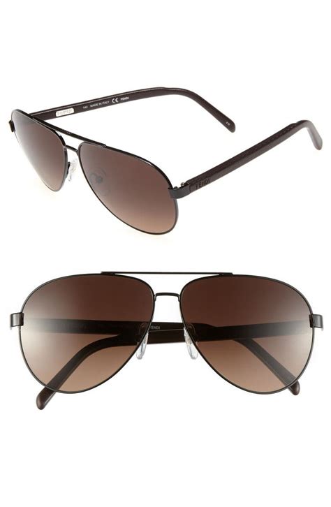 fendi round aviator sunglasses|fendi sunglasses nordstrom.